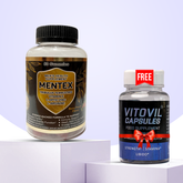 Mentex gummies + Vitovil capsules
